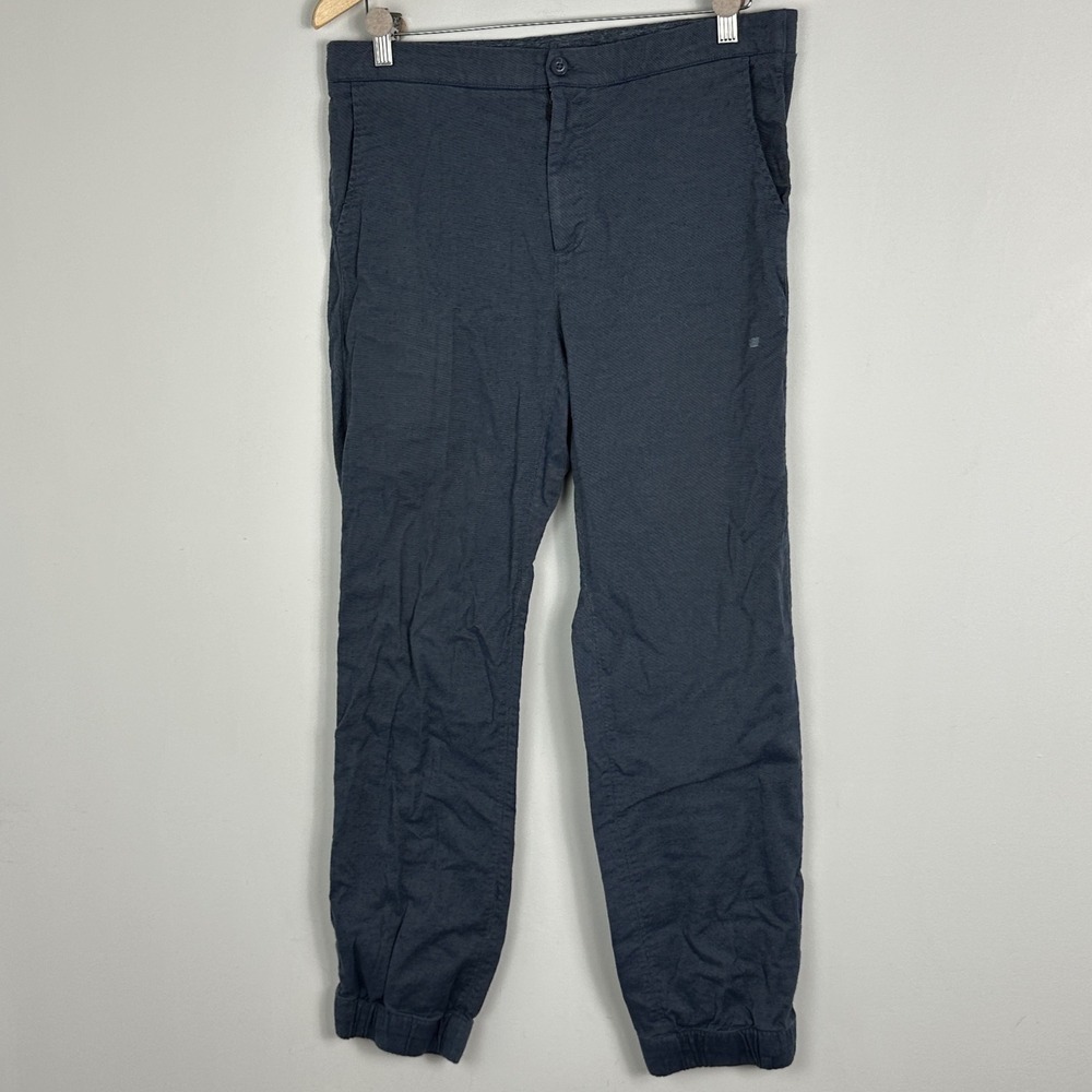Mack Weldon Lounge Pants Navy Blue Mens Size Large Sunday Dress Joggers Flannel
